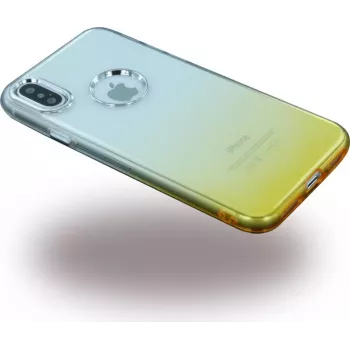 CYOO Ruber Soft silikona maciņš Apple iPhone X - zelta
