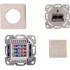 IT-BUDGET SPAR-PACK 10x Cat.6A 2-portu RJ45 datu kontaktligzda, horizontāla kabeļa ievade, PoE+, tīri balta ZAA90ITBDDRW