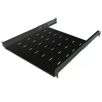 IT-BUDGET 19 collu statīva plaukts / ierīču paplāte - 40 kg - 550 mm dziļums - melns (90ITB19FB550S)