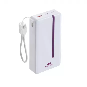 Rivacase VA2312 Power Bank 20000 mAh 22.5W balta