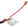 IT-BUDGET Full Copper Premium komutacinis kabelis - Flex AWG 26 - Cat.8.1 - 2000 MHz - bez halogēna - PoE+ - 40 Gbit - sarkans - 0,5 m 90ITBFLEX81PK050R