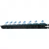 Liebernetz 19 collu 1U statīva ventilatora bloks, horizontāla gaisa ieplūde, 95 m³/h, 12V DC, 34 dB, melns (90LN19LUE1HE8B)