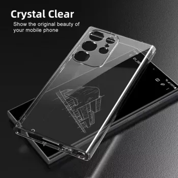 Cyoo Crystal Clear apvalks Samsung Galaxy S25 Ultra — CY123983