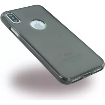 CYOO Ultra plāns silikona apvalks Apple iPhone X - melns