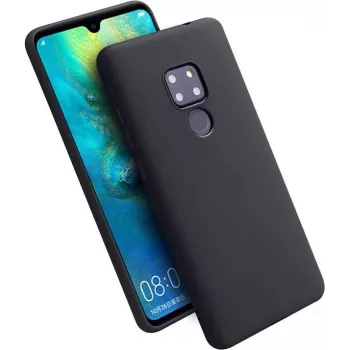 CYOO Premium šķidrā silikona apvalks Huawei Mate 20 - melns