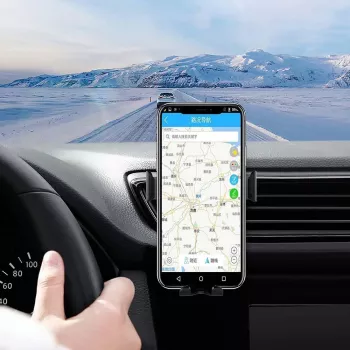 CYOO CY120792 Qi 15W bezvadu auto lādētājs ar automātisko satveršanu un 360° rotāciju