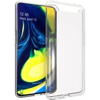CYOO Ultra plāns silikona maciņš Samsung Galaxy A80/A90 - caurspīdīgs