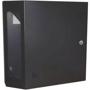 IT-BUDGET 19 inch sienas tīkla skapis - vietu taupošs vertikāls 19 inch stiprinājums - 3U+2U - melns (90ITBV19WS3S)