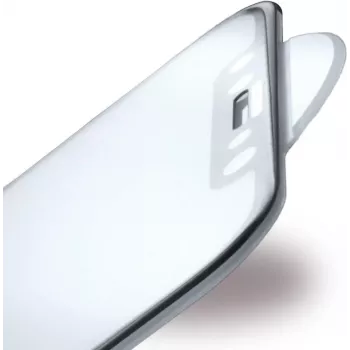 CYOO Premium Apple iPhone X 5D rūdītā stikla ekrāna aizsargs - melns