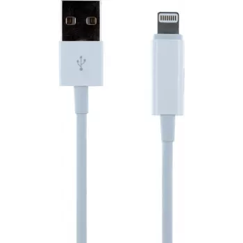 CYOO 2-in-1 Lightning uzlādes un audio adaptera kabelis - balts