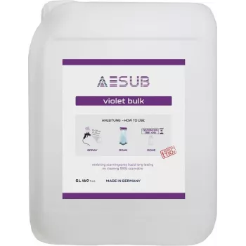 AESUB Violet Bulk 5L izzūdošais 3D skenēšanas aerosols AESVB502