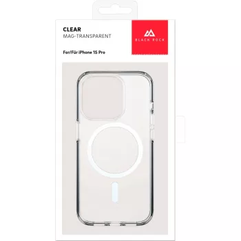 Black Rock Cover Mag Clear vāks Apple iPhone 15 Pro, caurspīdīgs (00221270)
