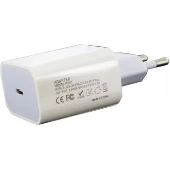 CYOO PD01 20W USB-C Power Delivery sienas lādētājs - balts CY121761
