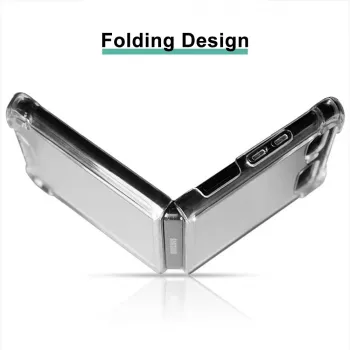 CYOO TPU silikona apvalks Samsung Galaxy Z Flip - caurspīdīgs (CY122089)