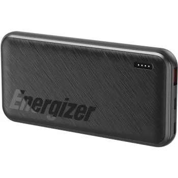 Energizer UE10055PQ 10000mAh 22,5W PD ārējais akumulators, melns