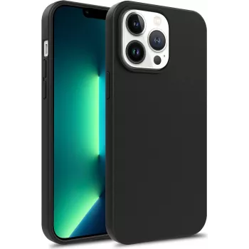 CYOO Premium šķidrā silikona futrālis Apple iPhone 14 Plus - melns CY122779
