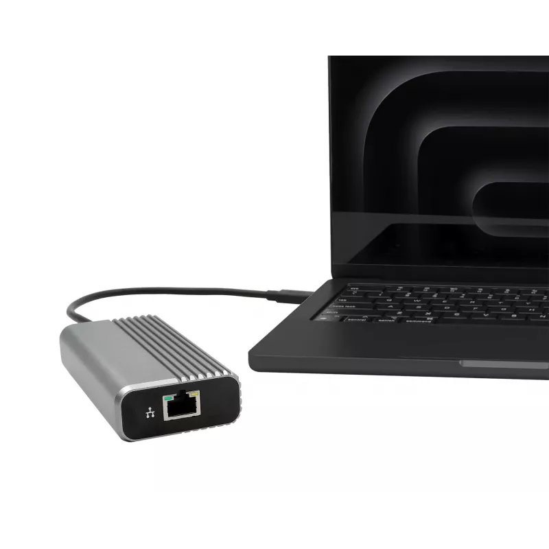 EXSYS EX-1323 USB4/Thunderbolt uz 10 Gigabit Ethernet adapteris