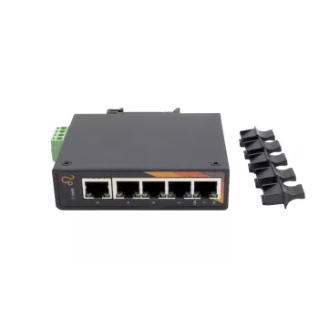 EXSYS EX-6220 5 portu Gigabit Ethernet komutators, nepārvaldāms, 10/100/1000 Mbps, metāla korpuss