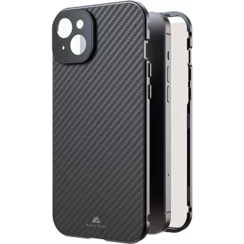 Black Rock Cover 360° Glass vāciņš Apple iPhone 16 Plus ar īstu oglekļa šķiedru (00228105)