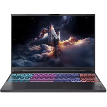 Acer Nitro 16 AN16-A91-R6BF spēļu portatīvais dators, 16 inch QHD+ 240Hz, AMD Ryzen 9 9955HX, 16GB DDR5, 1TB SSD, GeForce RTX 5070, Windows 11 Home, Obsidian Black