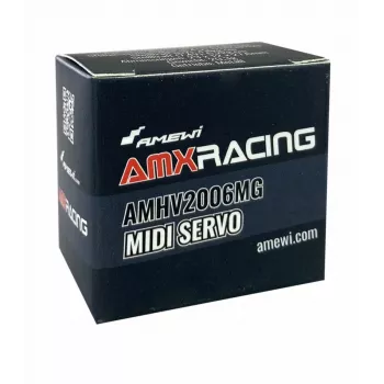 Amewi Midi-Servo AMXRacing AMHV2006MG Midi analogais servopiedziņa ar metāla zobratiem (28996)