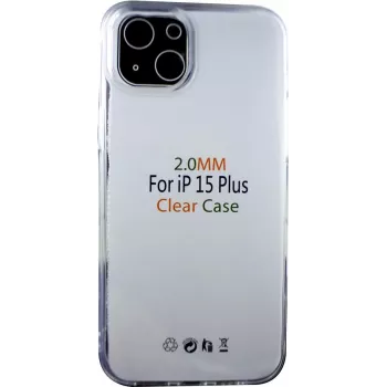 CYOO silikona apvalks Apple iPhone 15 Plus caurspīdīgs (CY123233)