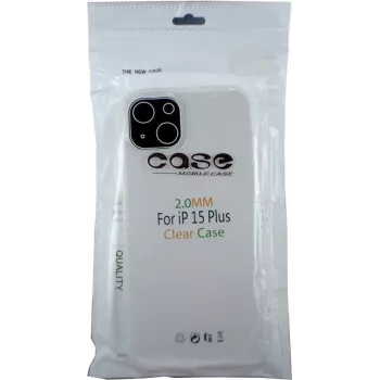 CYOO silikona apvalks Apple iPhone 15 Plus caurspīdīgs (CY123233)