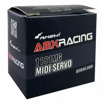Amewi Micro-Servo AMXRacing 1181MG Midi analogais servopiedziņa ar metāla zobratiem (28445)