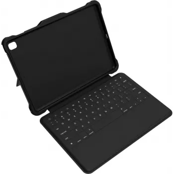 ACCESSORY-TECH @keycase Smart klaviatūras futrālis Apple iPad A16 (2025, 11 collu) (AT-377) - melns