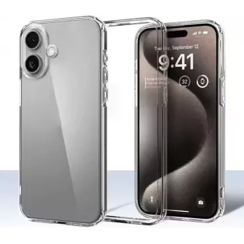 CYOO silikona apvalks Apple iPhone 16 Plus, caurspīdīgs (CY123620)