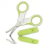 Kidsme mazuļa nagu šķēres ar noapaļotiem drošības galiem un aizsarguzmavu