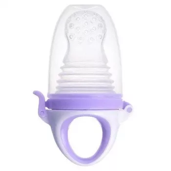 Kidsme Food Feeder Plus barošanas ierīce zīdaiņiem no 6 mēnešiem, lavandas krāsā