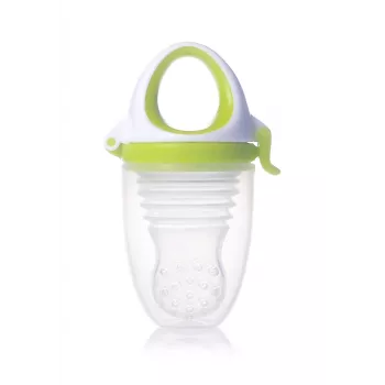 Kidsme Food Feeder Plus barības dozators zīdaiņiem no 6 mēnešiem, laima