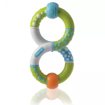 Kidsme Grab, Loop, Bend & Learn grabulis ar košļājamo, 3M+