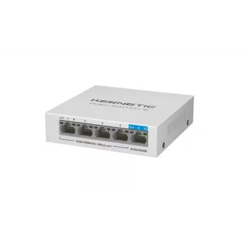 Keenetic Switch 5 PoE+ 5 portu galda komutators