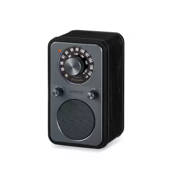 Sangean WR-9 pārnēsājams FM/AM radio ar īsta koka korpusu Midnight Oak un Bluetooth 8W
