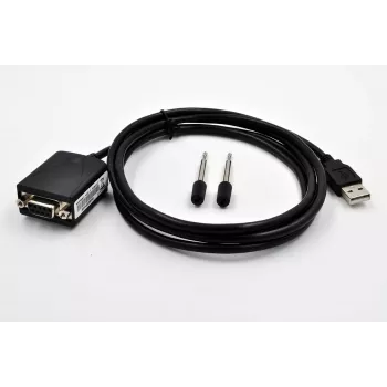 EXSYS USB 2.0 uz RS-232 seriālais adapteris ar +5V un LED, FTDI mikroshēma (EX-1311-2F-5V)