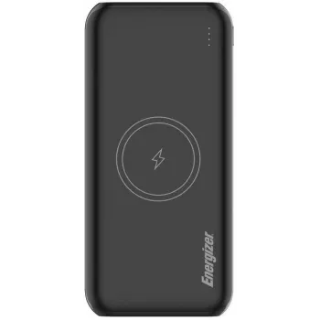 Energizer Ultimate Power Bank 10000 mAh USB PD LiPo ar USB-A, USB-C, Micro USB, melns, statusa indikators (QE10009PQ)