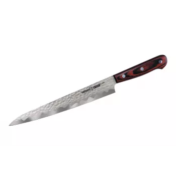 SAMURA Kaiju Yanagiba Sushi nazis 240 mm, AUS-8 tērauds, Pakkawood rokturis
