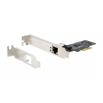 EXSYS 5 Gigabit Ethernet PCIe x1 tīkla karte ar Realtek RTL8126, RJ45, Low Profile EX-60151
