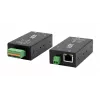 EXSYS EX-6131-2 Industriālais Ethernet uz seriālo portu serveris, RS-232/422/485, DIN sliedes un sienas stiprinājums