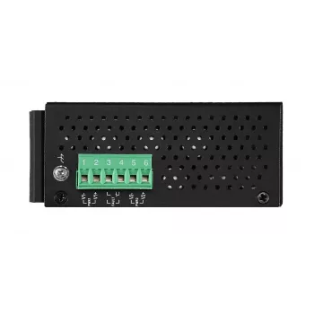 EXSYS EX-6226POE Industriālais 8 portu Gigabit PoE+ komutators, 12-36VDC, DIN sliedes montāža