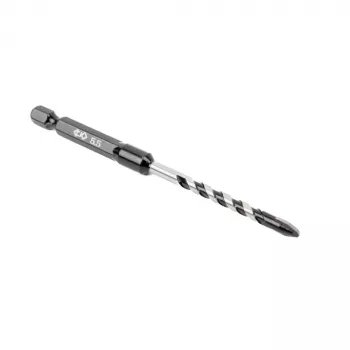 C.K Tools T3115 055 keramikas flīžu urbis ar cietmetāla uzgali 5,5 mm, 1/4 collas sešstūra kāts