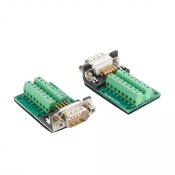 EXSYS EX-49022 VGA vīriešu uz 16 kontaktu spaiļu bloku sadalītājs