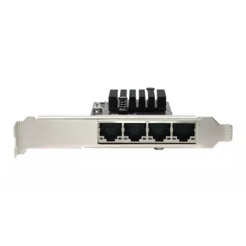 EXSYS Quad 5 Gigabit Ethernet PCIe x4 tīkla karte (Realtek RTL8126) EX-60154