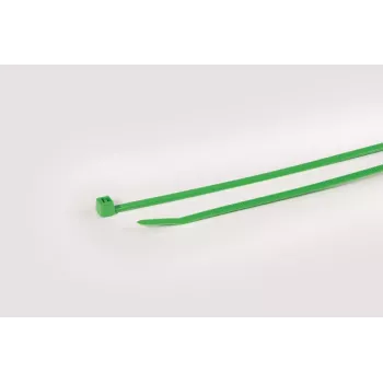 HellermannTyton T50R zaļi poliamīda kabeļu saišķi, 200 mm x 4,6 mm, 100 gab. 111-04801