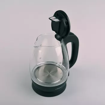 Maestro MR-063 melnais elektriskā tējkanna 1,7 L 2200 W