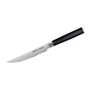 Samura Harakiri steika nazis 120mm AUS-8 nerūsējošais tērauds melns