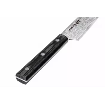 SAMURA Damascus universālais nazis 150 mm ar VG-10 kodolu un G-10 rokturi