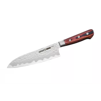 SAMURA Santoku nazis 180 mm Kaiju sērija, AUS-8 tērauds, Pakkawood rokturis